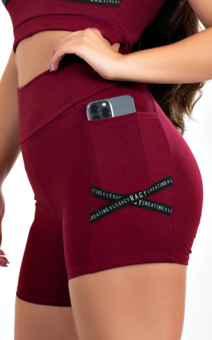 Short Fitness Cintura Alta REF: CLGA4
