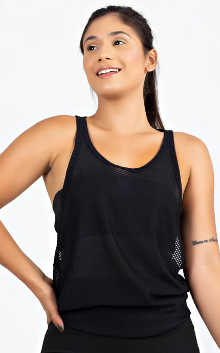 Regata Fitness de Tela Dry Fit Nadador | REF: FDR20