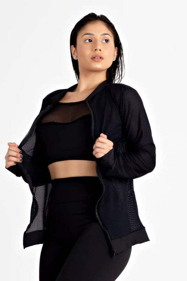 Casaco Manga Longa Dry Fitness Feminino | REF: LX131