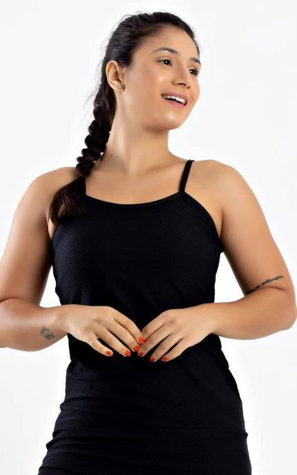 Blusa Fitness de Alcinha com Tela | REF: MTF38