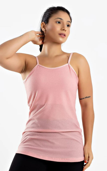 Blusa Fitness de Alcinha com Tela | REF: MTF38