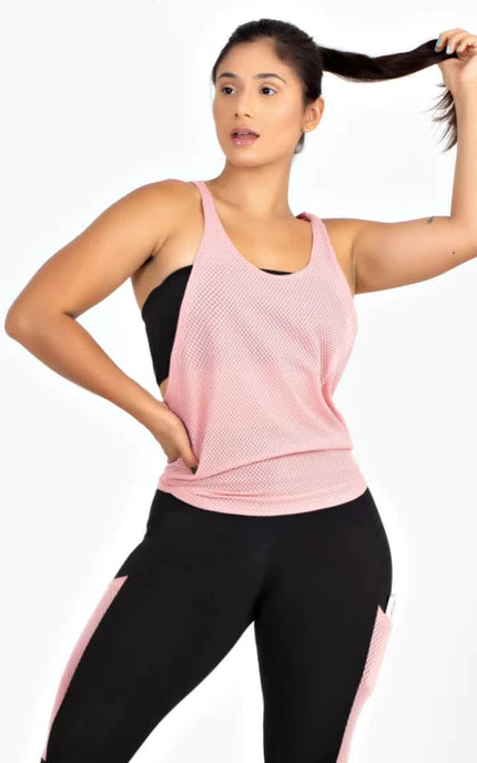 Regata Fitness de Tela Dry Fit Nadador | REF: FDR20