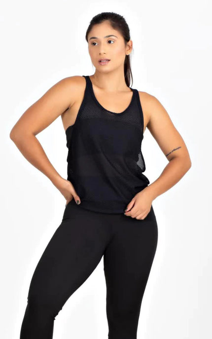 Regata Fitness de Tela Dry Fit Nadador | REF: FDR20