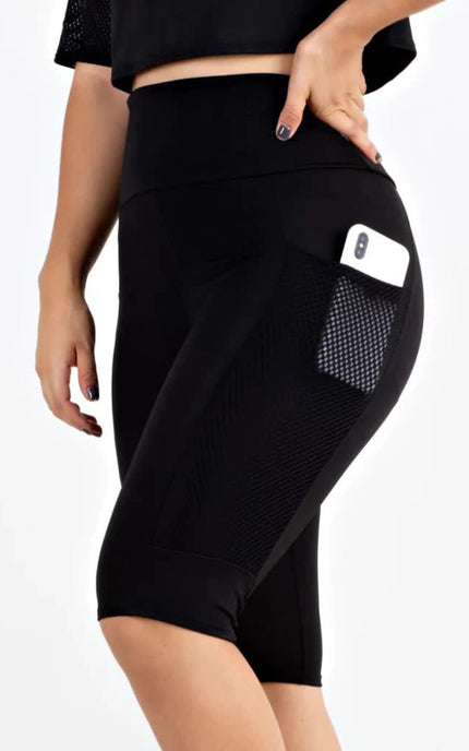 Bermuda Com Bolso Tela Fitness | REF: LX88